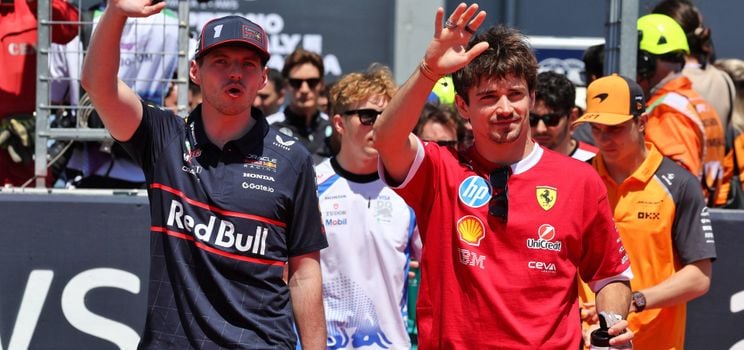 Max Verstappen, Charles Leclerc