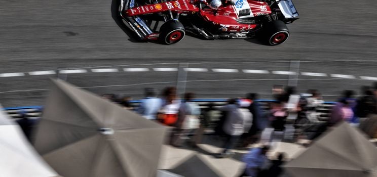 Charles Leclerc en action lors de sa course à domicile à Monaco.