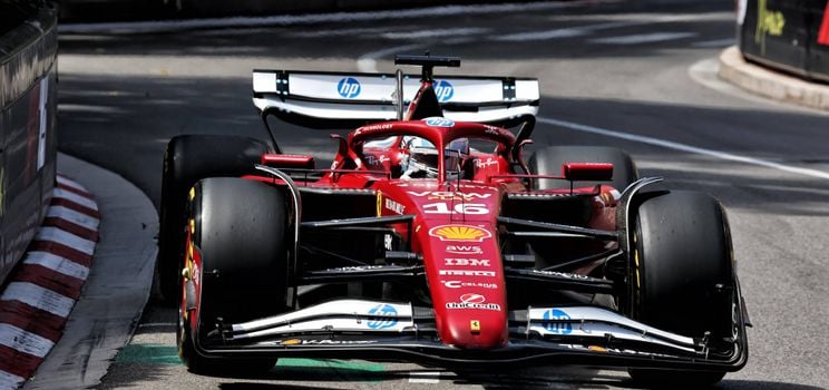 Charles Leclerc a terminé P2 à Monaco.