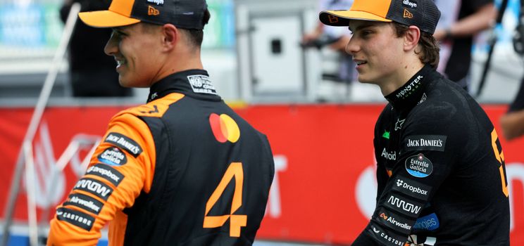 norris and piastri in barcelona