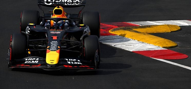 Max Verstappen nelle qualifiche a Monaco
