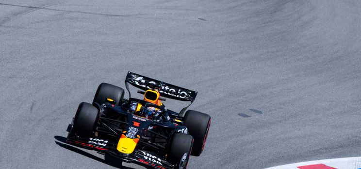 Max Verstappen in Barcelona