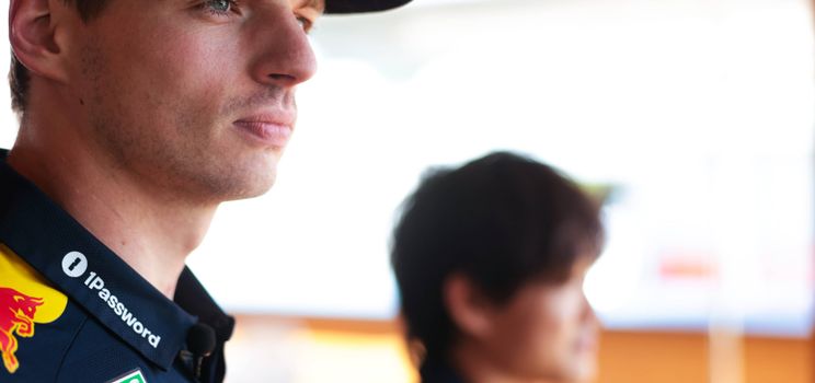 Max Verstappen in Barcelona