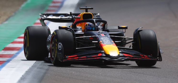 Max Verstappen in Imola