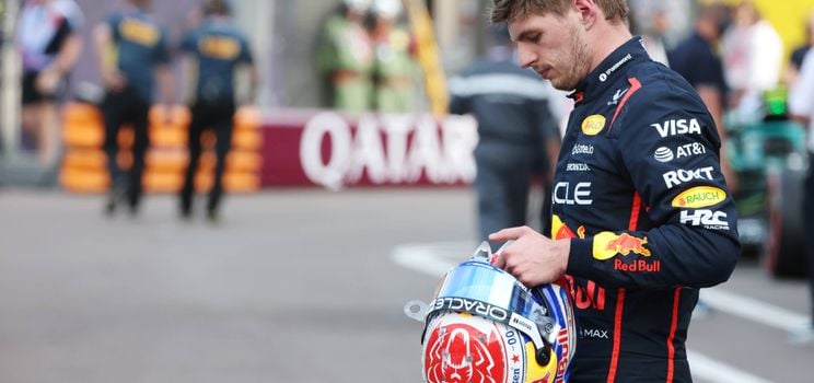 verstappen na kwalificatie in monaco