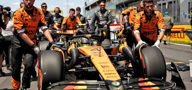 Lando Norris in Canada