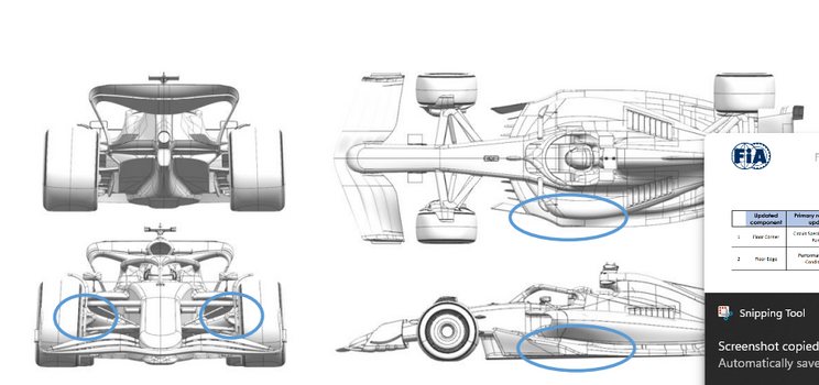 Mercedes pic of updates for Canadian GP