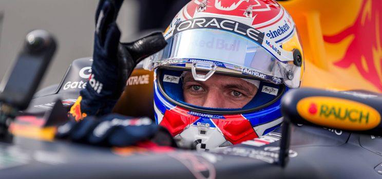 Max Verstappen in Salzburg