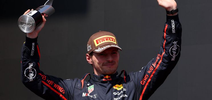 Max Verstappen podium Canada