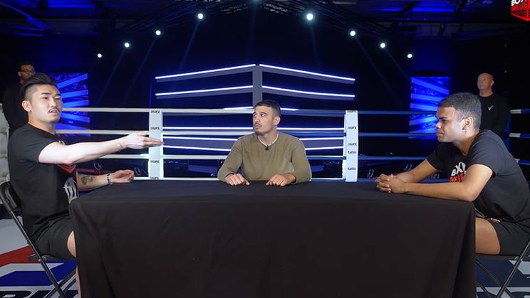 Hanwe en Joey Craig krijgen ruzie bij Face Off Boxing Influencers