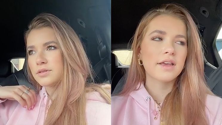 Minderjarige vriendin Gio Latooy doet ook mee aan hilarische Tik Tok trend