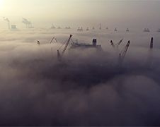 Mistigste en mooiste drone beelden van Rotterdam die je vandaag zult zien!