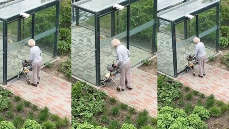 Oma in bejaardenhuis in Zierikzee snapt het even niet meer...