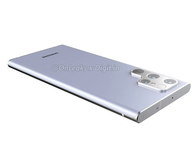 Samsung Galaxy S22 Ultra dummy leaked: no rounded corners