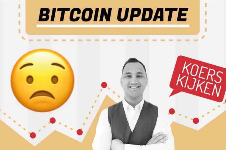 Bitcoin koers dipt onder $23.000, gaan we nog uitbreken naar boven?
