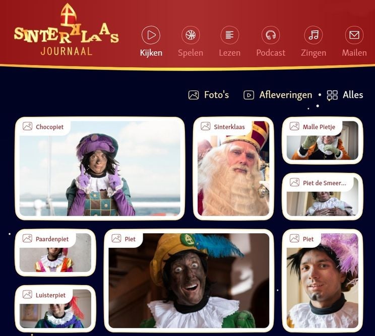 appel school Groot universum Sinterklaas in Nederland 2021: volg het Sinterklaasjournaal op je mobiel