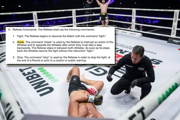 SCHOK! Protest Glory kickbokser keihard afgewezen - 'is het nog wel eerlijk?'