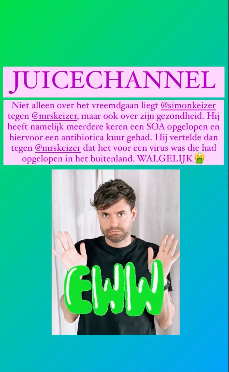 7 vrouwen doen verhaal en beweren dat Simon Keizer regelmatig vreemd zou gaan