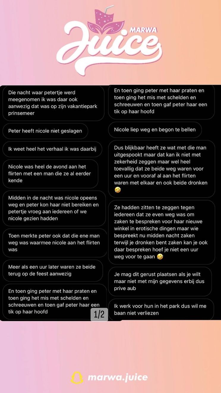 Peter 'Massa is Kassa' Gillis zat vast voor mishandeling vriendin Nicol
