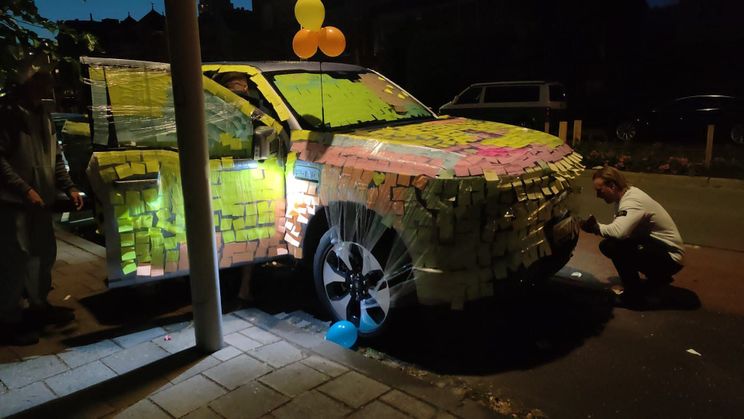 Man uit Scheveningen trekt 'vrijgezellengrap' heel erg slecht
