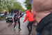 VIDEO: Shivering Mattias Skjelmose literally carried out of La Fleche Wallonne after abandon