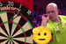 Je ziet vaker een 9-darter dan deze zeer zeldzame actie van Michael van Gerwen