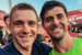 Ondertussen in het peloton | Evenepoel en Lampaert brengen bezoekje aan Belgische doelman in Madrid