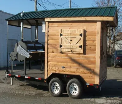 1 bbq shed concession trailer