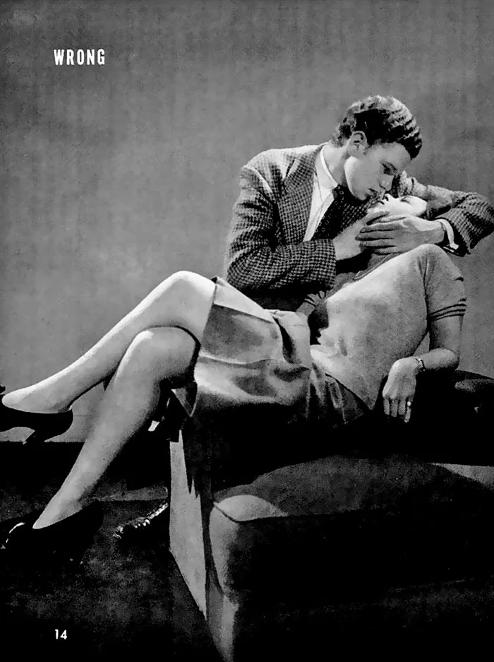 40s how to kiss guide life magazine 2