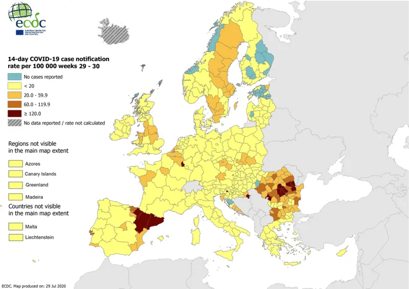 covid 19 geographical distribution eu uk cumulative number 14 day 2020 07 30