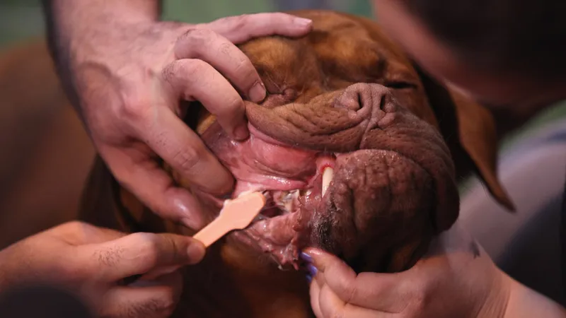 dog teeth