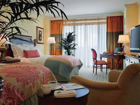 fantasy rooms at the ritz carlton coconut grove in miami look like a lush paradise