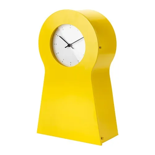ikea ps 1995 clock yellow 0238175 pe377630 s4