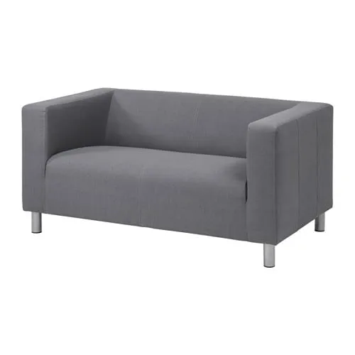 klippan compact 2 seat sofa flackarp grey 0538338 pe651880 s4