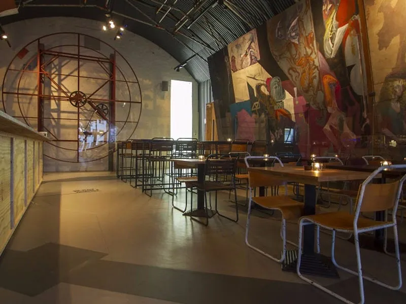 members can even enjoy their own private underground bar