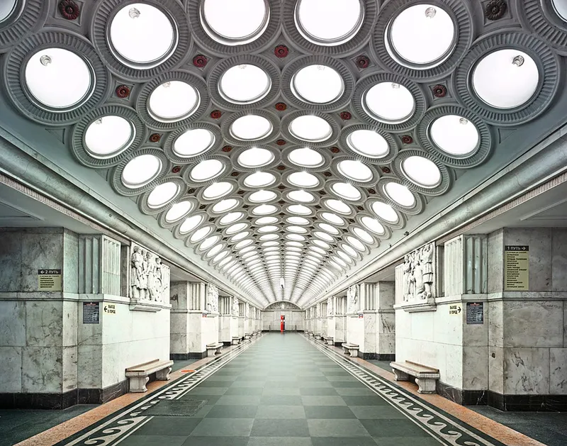 someone was always watching burdeny no matter where he went underground but as far as he knows hes the only photographer to ever shoot the stations while they were empty