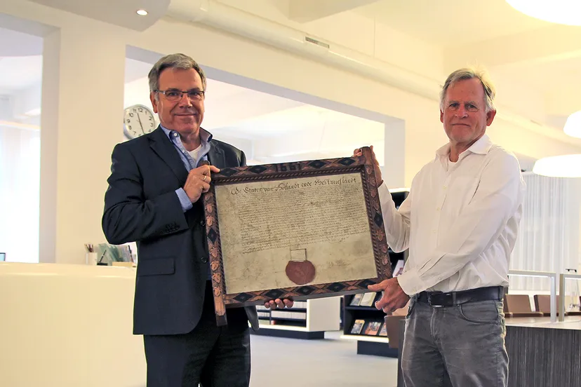 afb 2 pb raa overhandiging charter