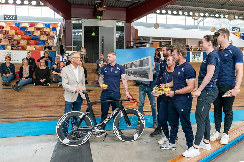 alkmaar zet baansprinters in het zonnetje foto jan jong