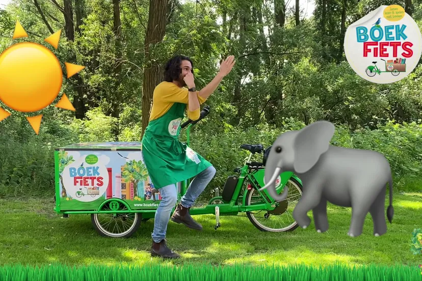 boekfiets olifant