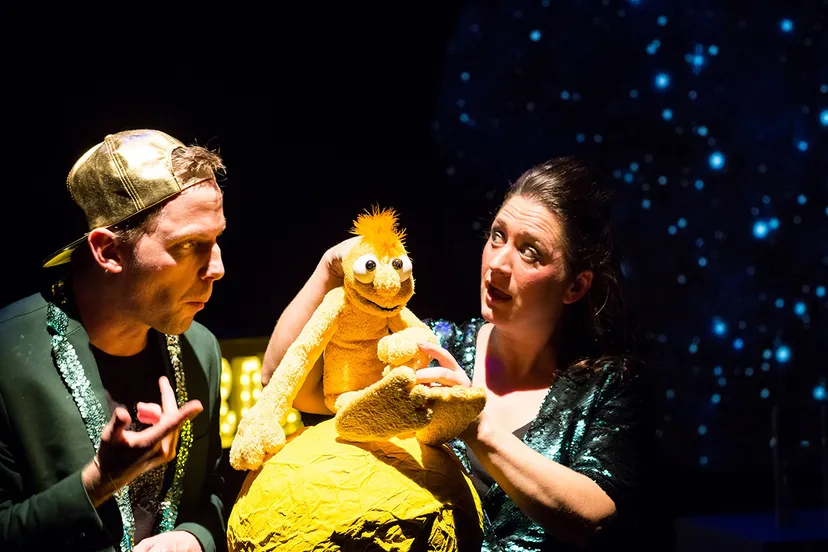 de grote waarom show de vest