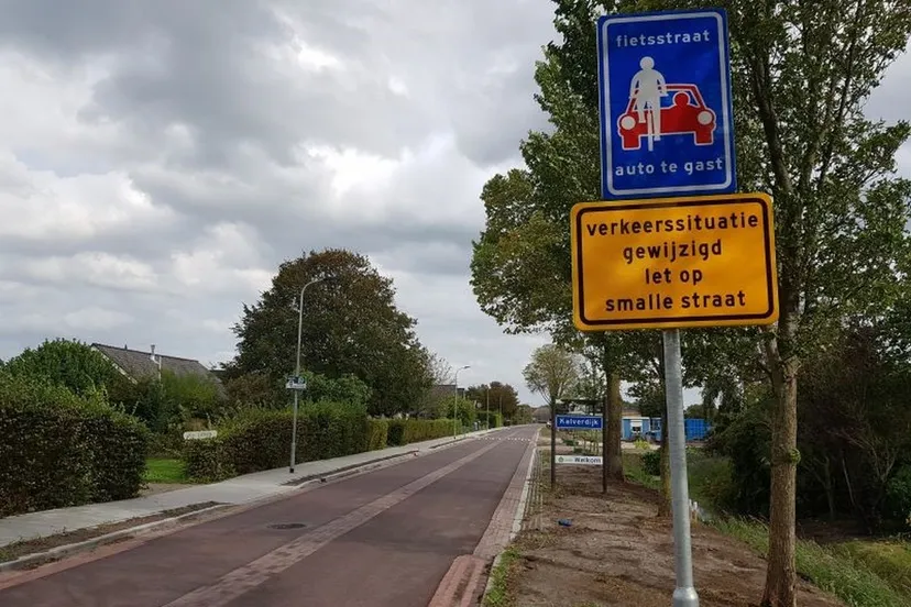 fietsstraat kalverdijk tuitjenhorn 1