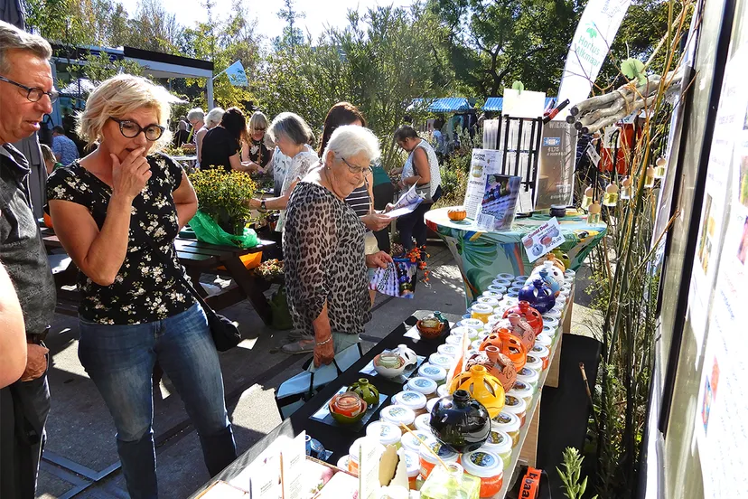 foto herfstmarkt bij hortus alkmaar een paar jaar geleden