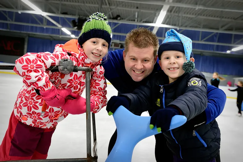 herfstvakantie op ijsbaan de meent