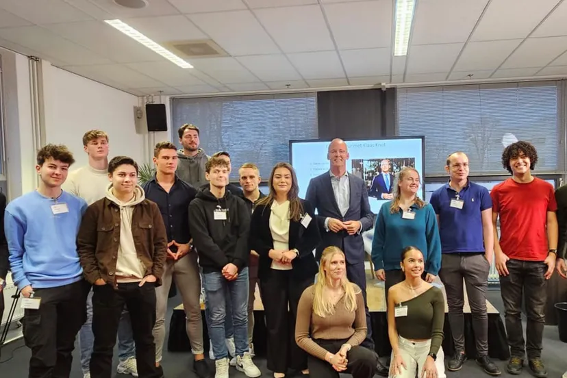 klaas knot bij horizon college 1 kopie