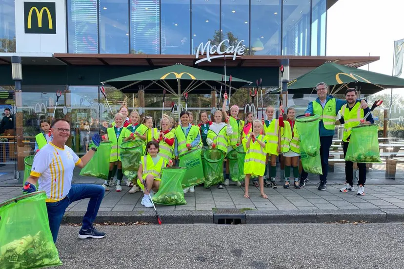 mcdonalds alkmaar foto van world cleanup day 2023 kopie