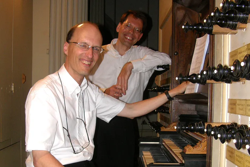 orgelduo pieter van dijk en frank van wijk foto jan zwart 1600 kopieren