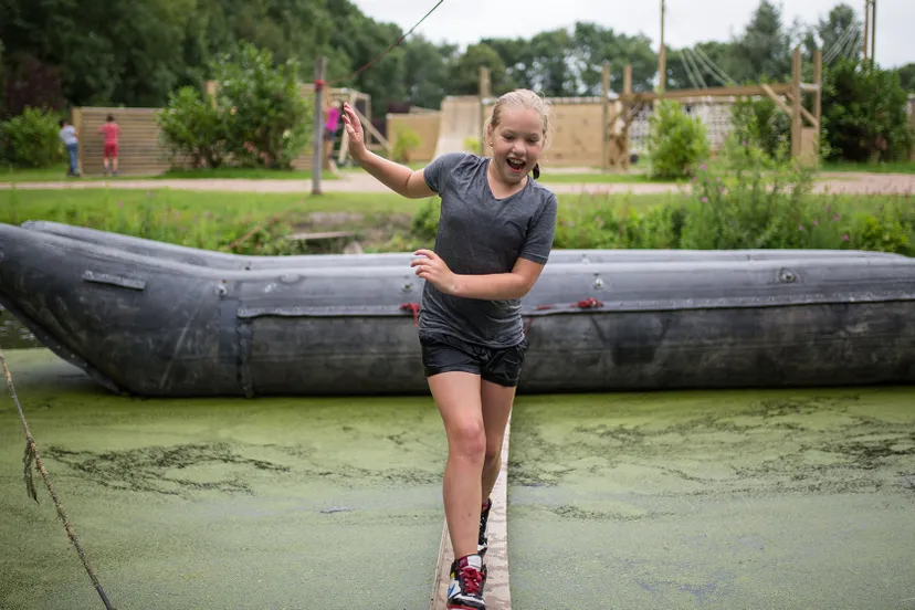 outdoor lente loop bij outdoorpark alkmaar