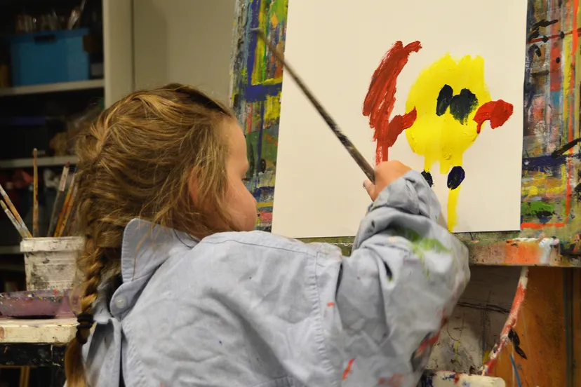 snuffelcursus onderdeel beeldende kunst