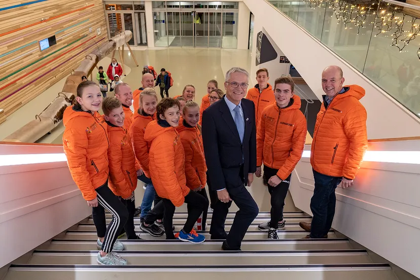 uitzwaaibijeenkomst team icg janjongfotografie