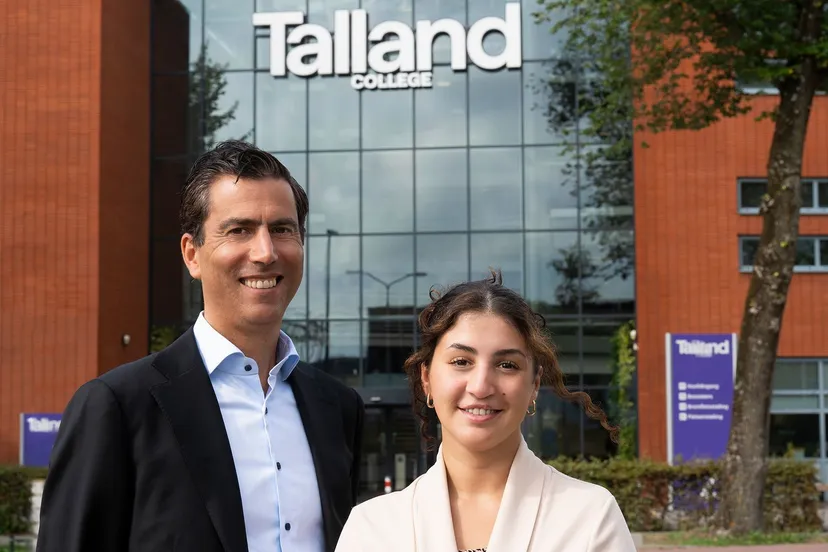 talland college omar ramadan links en sarah ishak rechts horizontaal
